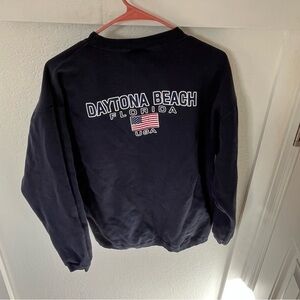 Vintage Habit Men's Large Daytona Beach Crewneck Sweatshirt.